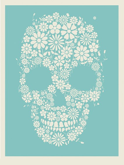 Flower Skull