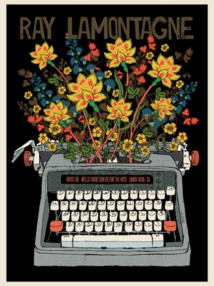 Ray Lamontagne Typewriter