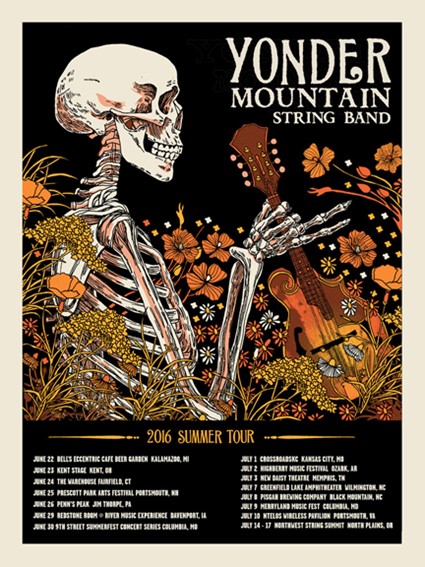 Yonder Mountain 2016 Tour