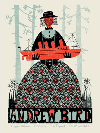 Andrew Bird Woman with Boat