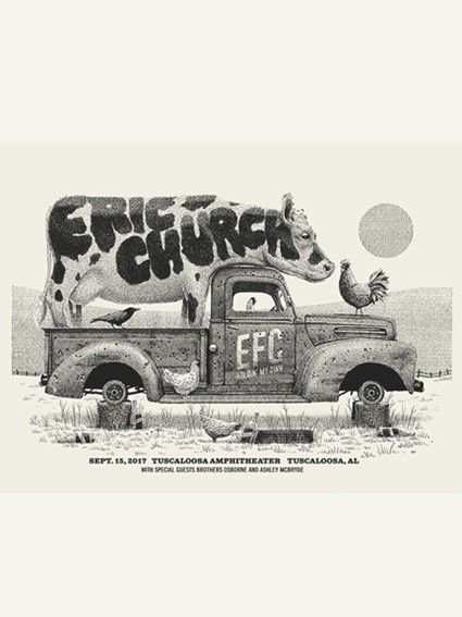 ERIC CHURCH - COW TRUCK