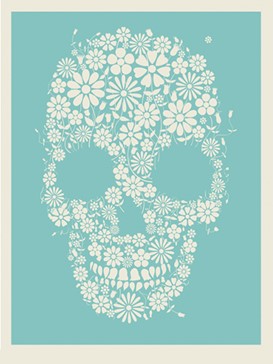 Flower Skull