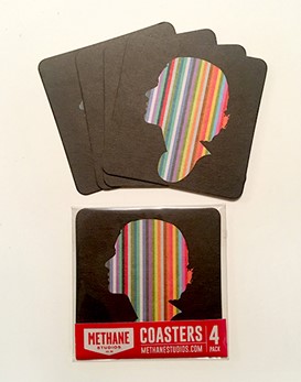 Striped Woman Coaster