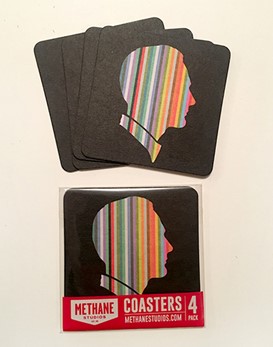 Striped Man Coaster