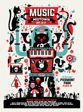 Music Midtown Robot