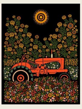 TRACTOR FLOWERS