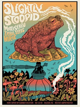 Slightly Stoopid Frog, Raleigh, NC - ON PAPER