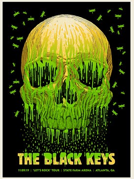 BLACK KEY S-MELTING SKULL